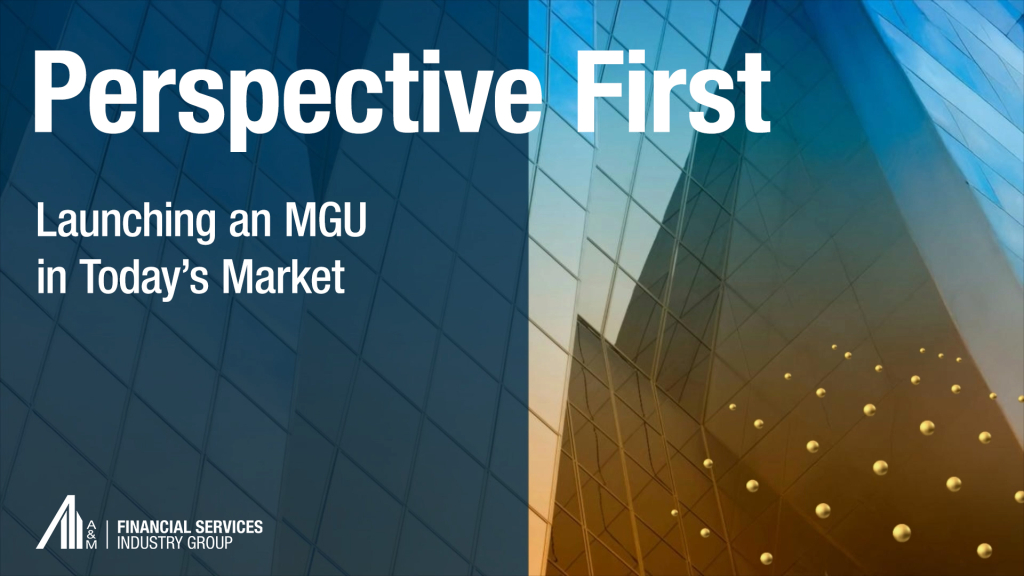 Launching an MGU in Today’s Market