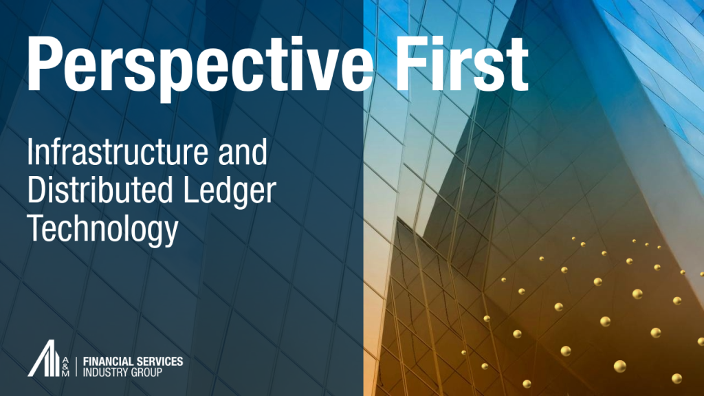 Infrastructure and Distributed Ledger Technology
